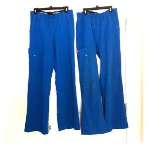 Blue Dickies Scrubs Pair